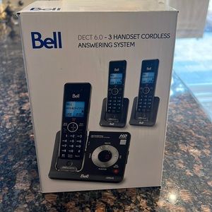 BELL 3 handset cordless answering system